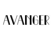 Avanger Font Image