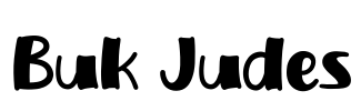 Buk Judes Font Image