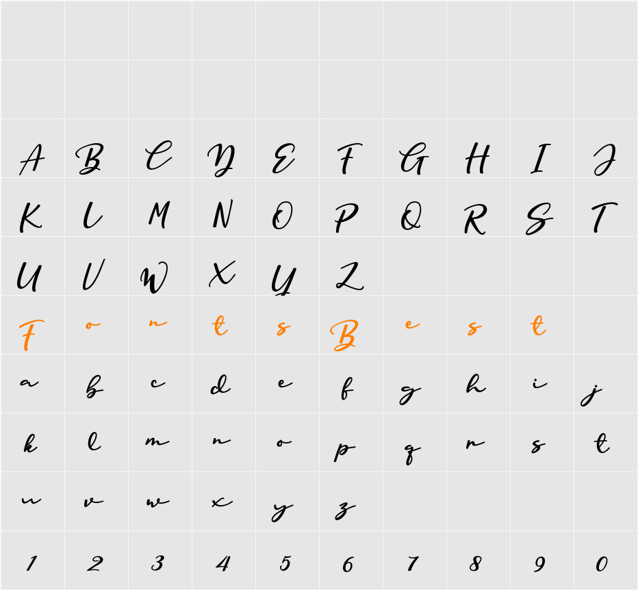 Wotham Character Map
