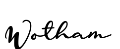 Wotham Font Image