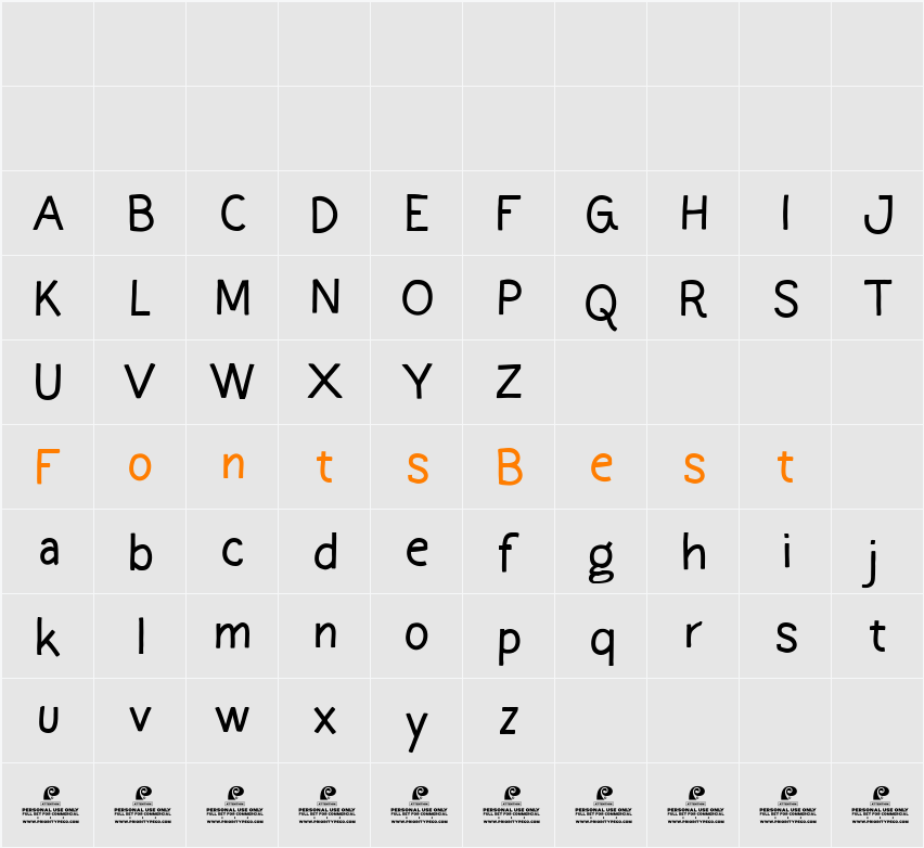 Fraud Grotesk DEMO Character Map