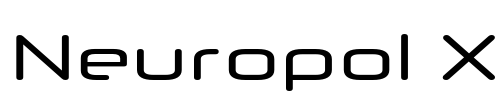 Neuropol X Font Image
