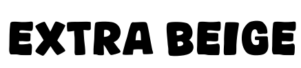 Extra Beige Font Image