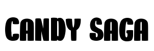 CANDY SAGA Font Image