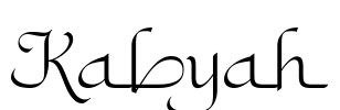 Kabyah Font Image