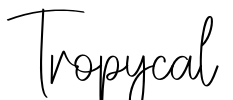 Tropycal Font Image