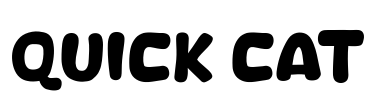 Quick Cat Font Image