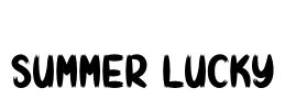 Summer Lucky Font Image