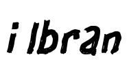 i Ibran Font Image