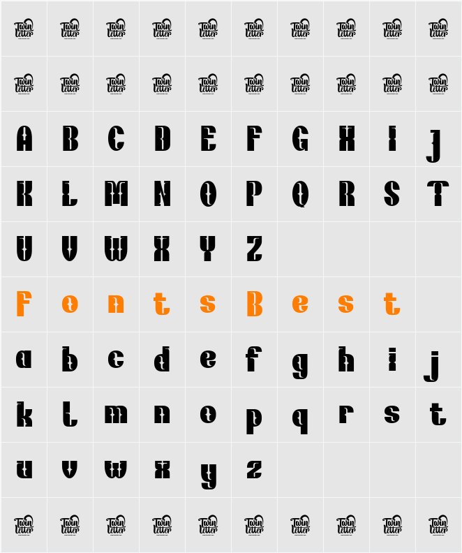 Bhikum Character Map