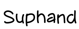 Suphand Font Image