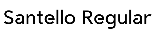 Santello Regular Font Image