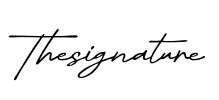 Thesignature Font Image