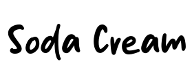 Soda Cream Font Image