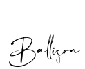 Ballison Font Image