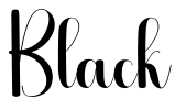 Black Font Image