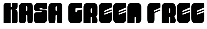 Kasa Green Free Font Image