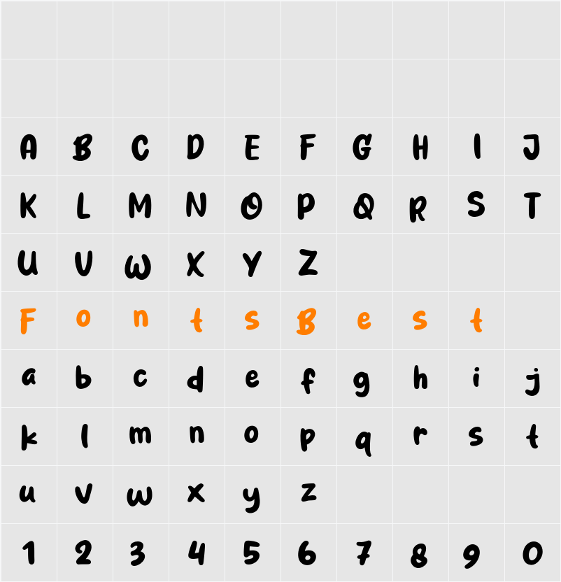 Paratha Character Map