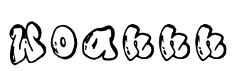 Woahhh Font Image