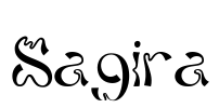 Sagira Font Image