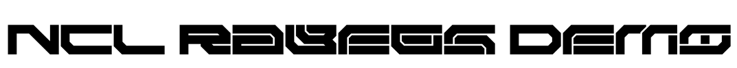 NCL Rabegs Demo Font Image
