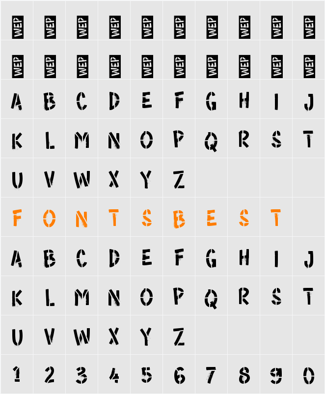 g Gerdu Character Map