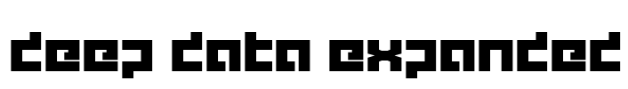 deep data expanded Font Image