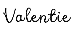 Valentie Font Image