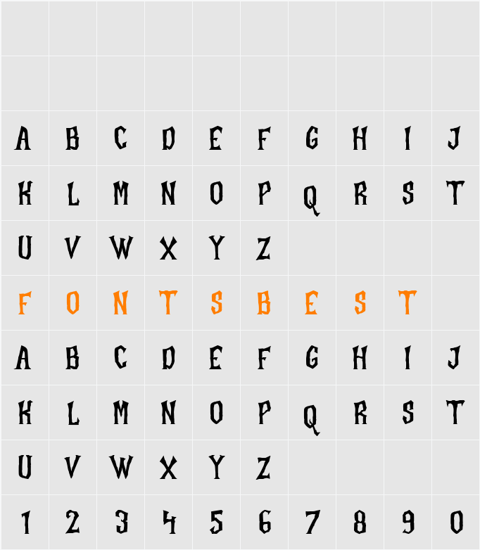 Unforgomen Free Character Map