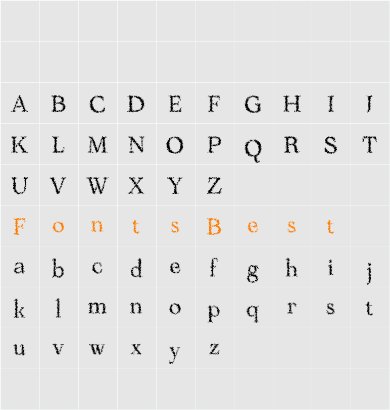 Ascella Unfocus Demo Character Map