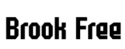 Brook Free Font Image