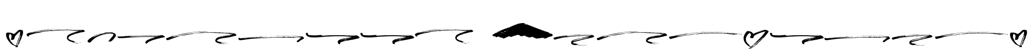 Sapodilla Underlines Font Image