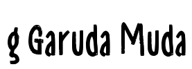 g Garuda Muda Font Image