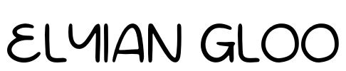 ELYIAN GLOO Font Image