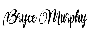 Bryce Murphy Font Image