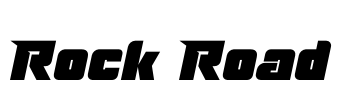 Rock Road Font Image