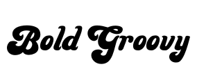 Bold Groovy Font Image