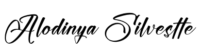 Alodinya Silvestte Font Image