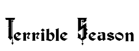 Terrible Season Font Image