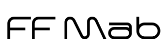 FF Mab Font Image