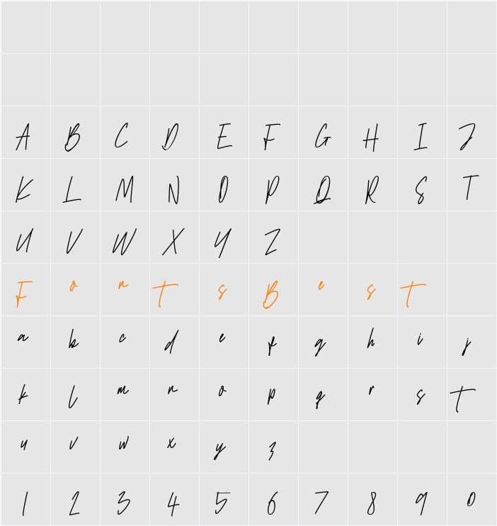 Antilkat Character Map