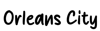 Orleans City Font Image