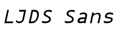 LJDS Sans Font Image