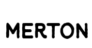 Merton Font Image