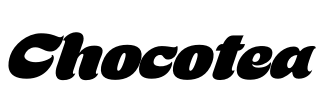 Chocotea Font Image