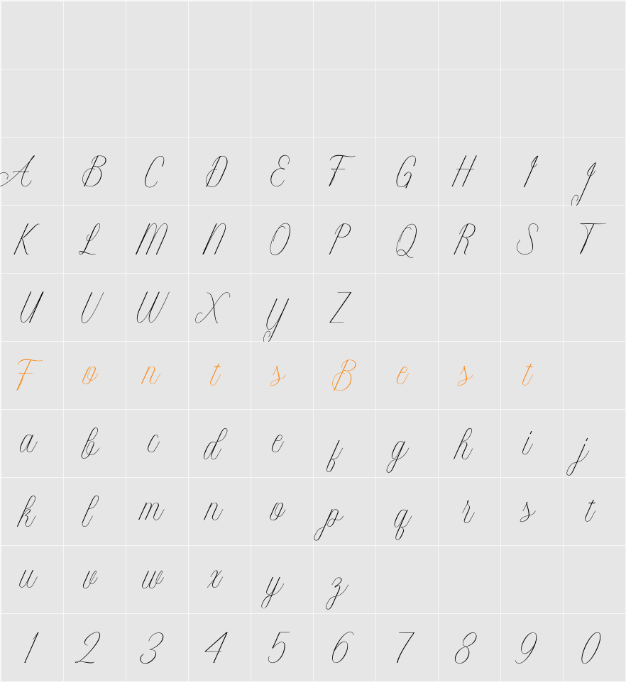 Intelligent Character Map