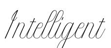 Intelligent Font Image