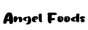 Angel Foods Font Image
