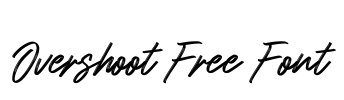 Overshoot Free Font