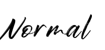 Normal Font Image